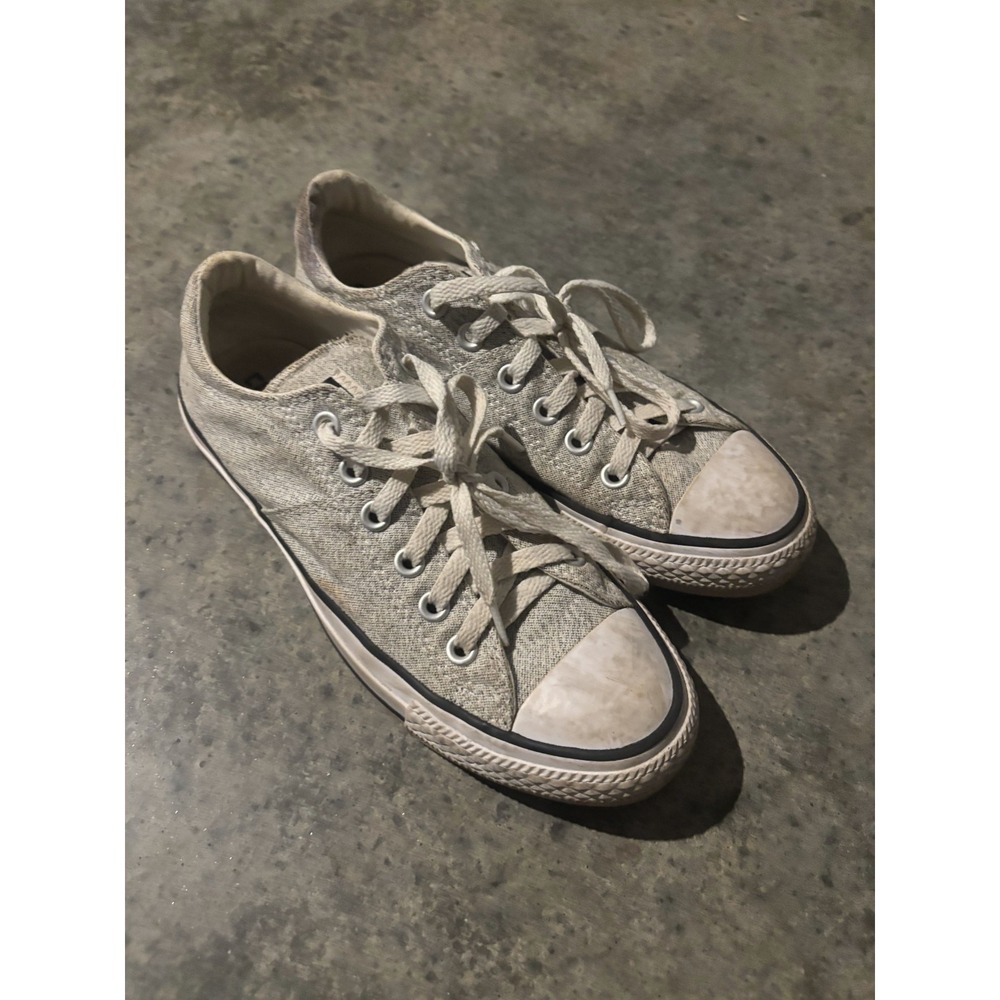 Converse Chuck Taylor All Stars Shoes Womens US 8 Gray Lace Up Low Top 549700F